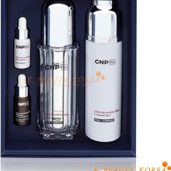 CNP Rx Essence Special Set (70ml / 2.36 fl oz) Miracle Essence Blue Edition - Picture 3 of 6